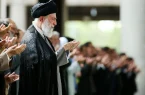 رهبر انقلاب بر پیکر شهید هنیه اقامه‌ی نماز کردند