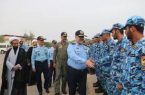 دیدار چهره‌به‌چهره امیر واحدی با سربازان پایگاه شکاری دلحامد
