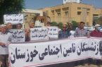 بازنشستگان کارگری در چند شهر مختلف تجمع کردند