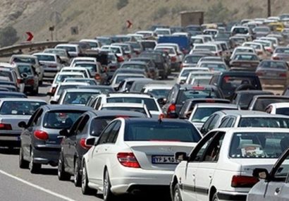 ترافیک سنگین در محورهای منتهی به مشهد و شمال کشور