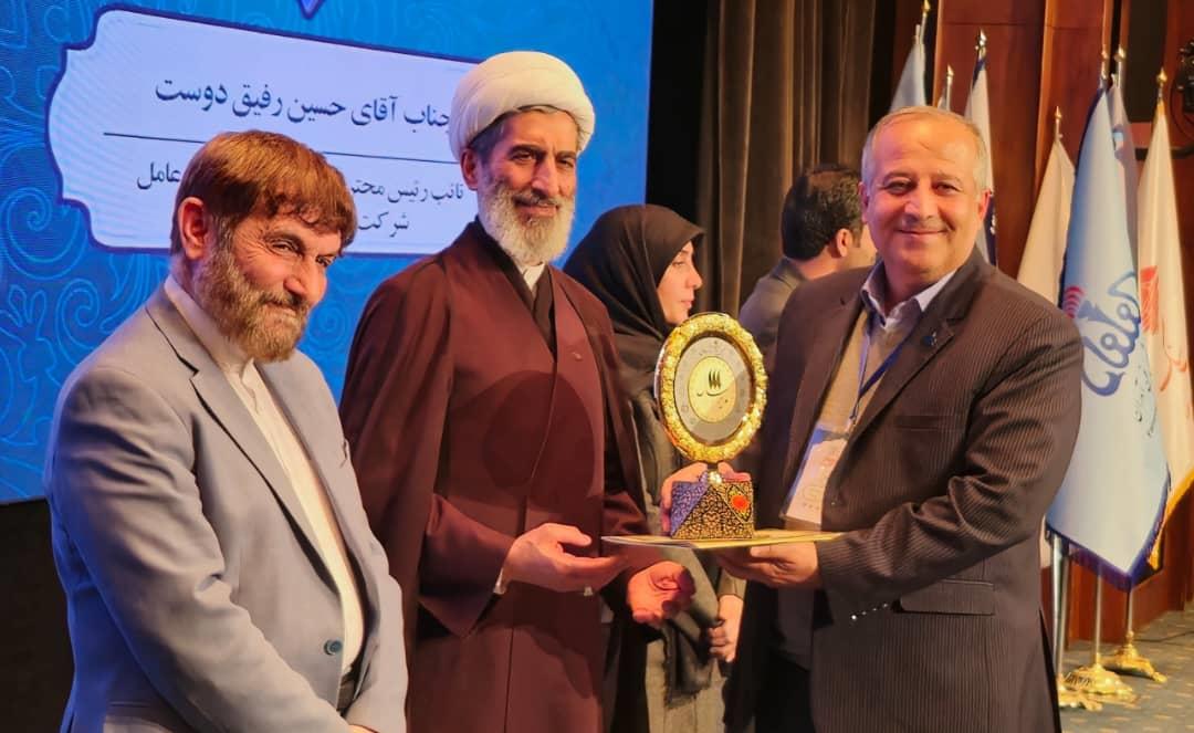 اهدای نشان عالی مدیر سال به مدیرعامل شرکت پتروشیمی فن‌آوران/«شفن» در آستانه یک افتتاح