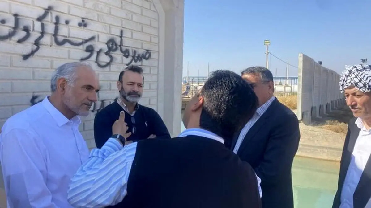 بازدید نماینده معاون توسعه روستایی و مناطق محروم رئیس جمهور از مناطق محروم دشت آزادگان