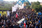 حاجت روا شدیم/ پیکر شهید گمنام دفاع مقدس در نفت و گاز مارون آرمید