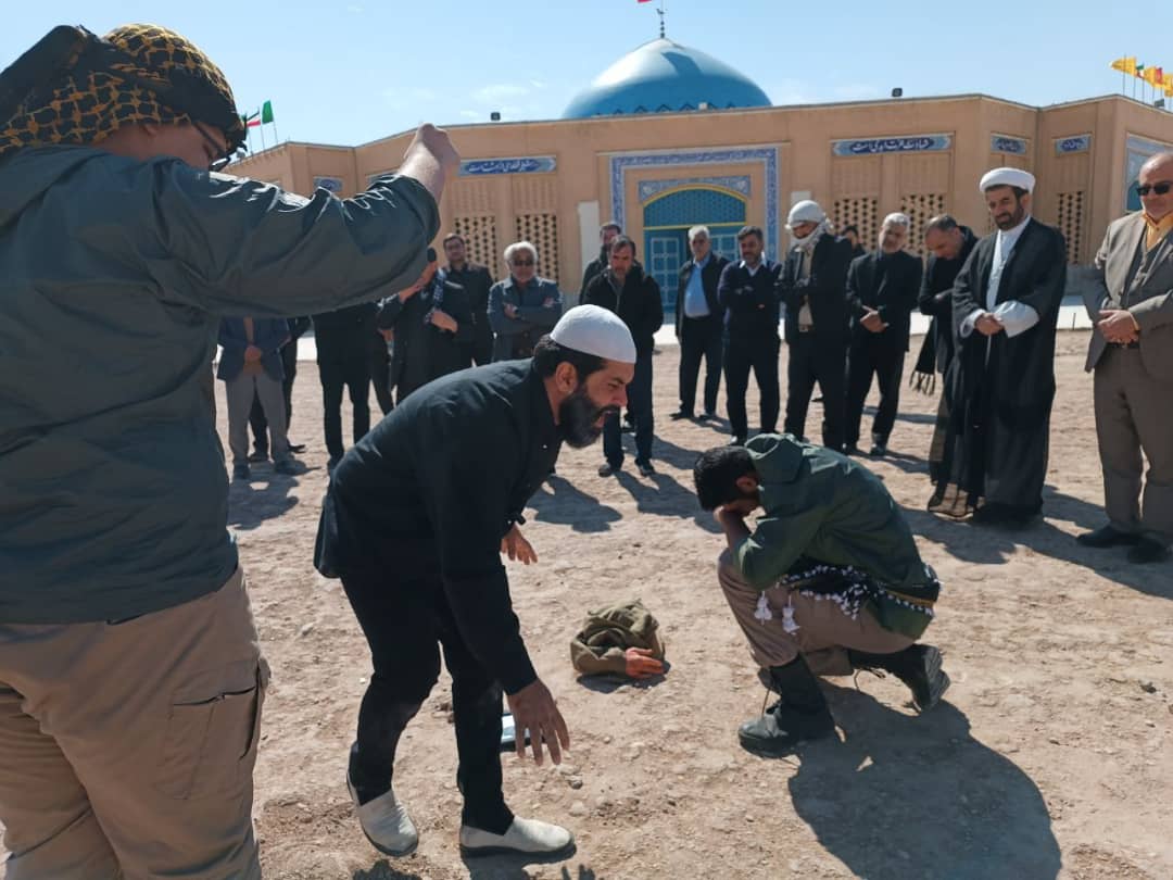«آخرین تصویر» در یادمان شلمچه اجرا شد