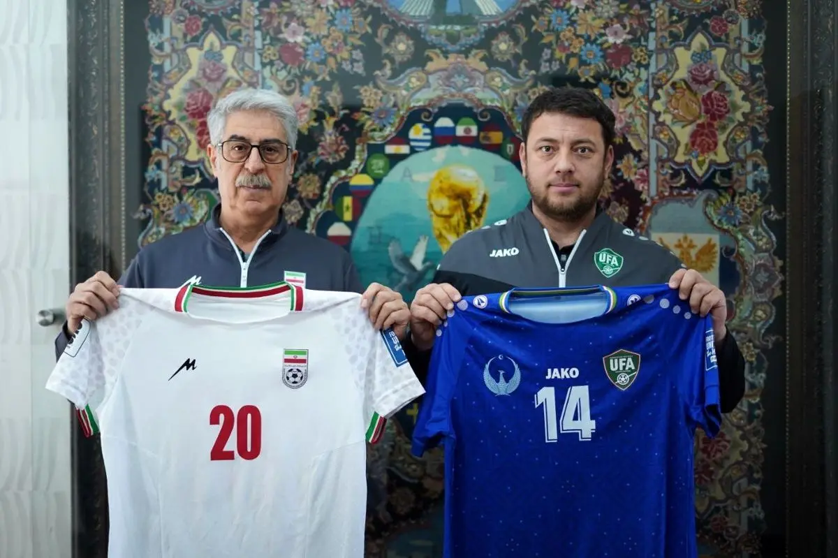 مشخص شدن رنگ پیراهن های دو تیم ایران و ازبکستان