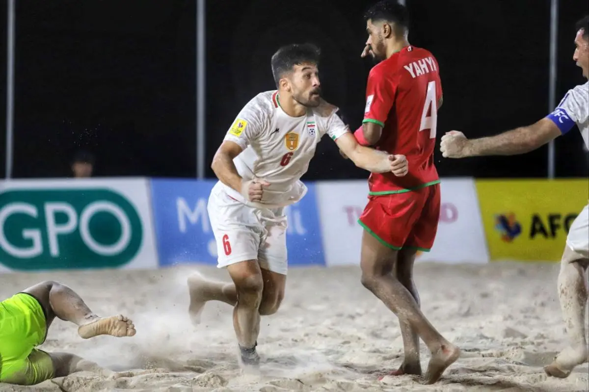 ایران قهرمان فوتبال ساحلی آسیا شد