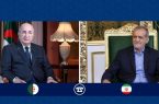 روابط ایران و الجزایر در فضایی برادرانه و دوستانه در حال گسترش است