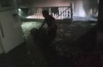 مصدومیت یک آتش‌نشان در حادثه آتش‌سوزی منزل مسکونی در شوش