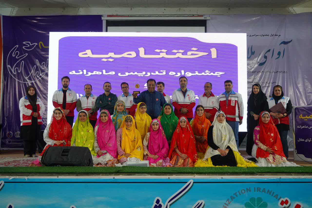 هلال زیتون خوزستان رتبه اول را از بین ۴۶۱ گروه کسب کرد