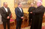 دیدار وزیر امورخارجه جمهوری اسلامی ایران با نخست وزیر و وزیر خارجه واتیکان