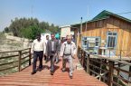 بازدید بازرس کل استان گلستان از طرح پرورش ماهی سالمون در دریا و موزه ملی ماهیان خاویاری جزیره آشوراده