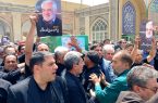 پیکر دانشمند شهید طهرانچی و همسرش در حرم عبدالعظیم (ع) آرام گرفت