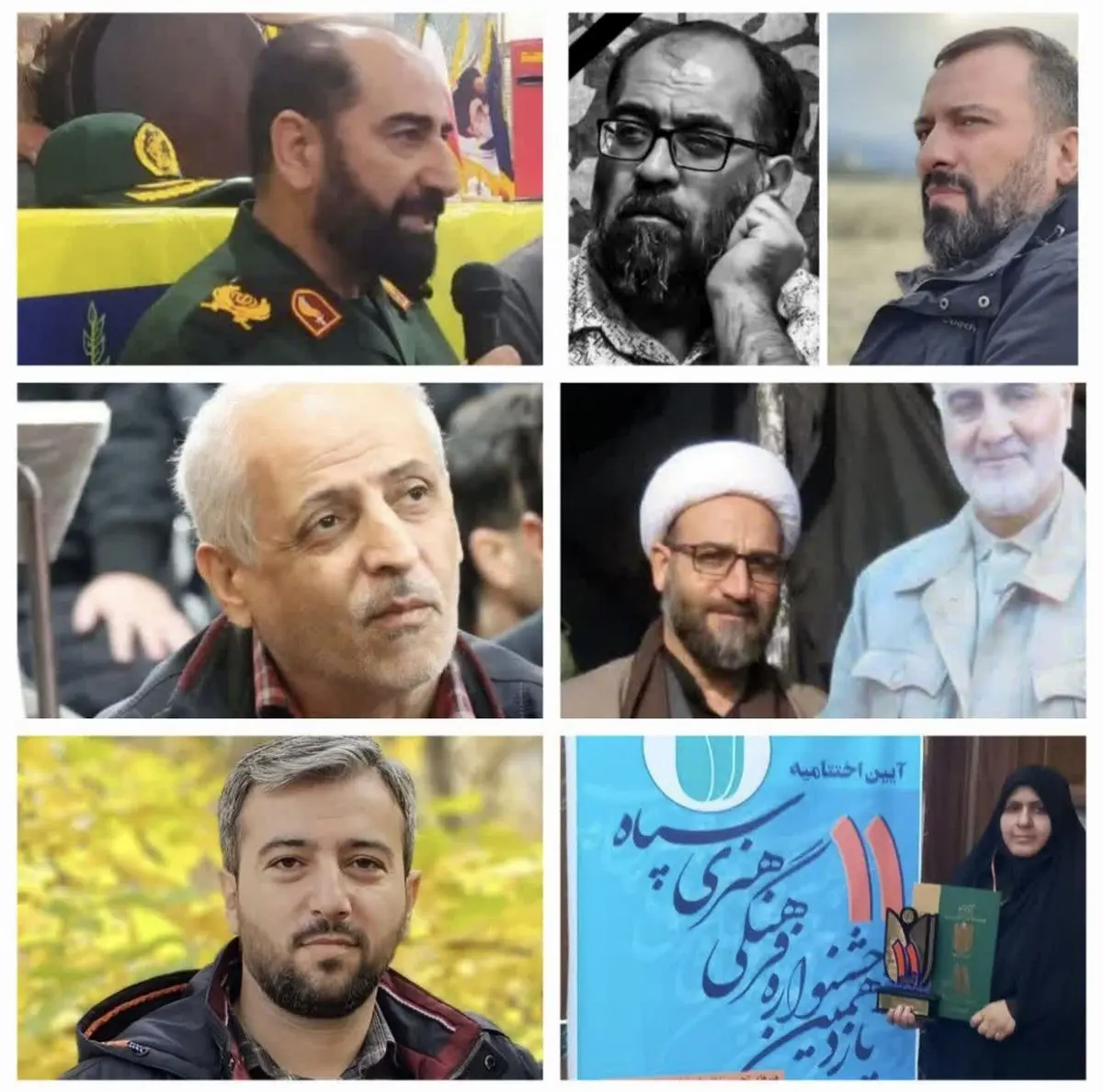اعلام اسامی شهدای حمله‌ی روز گذشته رژیم صهیونسیتی به سپاه امام حسن مجتبی «ع» البرز