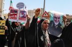 مراسم تشییع پیکر پاک سه شهید حملات رژیم صهیونسیتی، در اهواز برگزار شد
