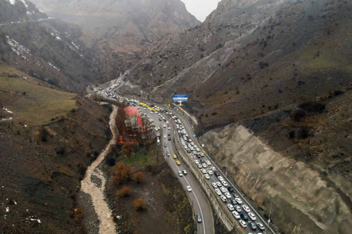جاده کندوان بازگشایی شد