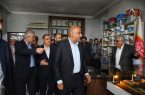 بازدید میدری وزیر کار از مجموعه لبنی آشوراده در استان گلستان