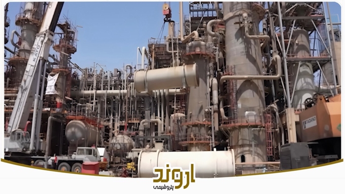 تعویض مبدل ۱۵۰۰۳ ناحیه ۱۵۰ واحد VCM شرکت پتروشیمی اروند در ۱۲ روز جنگ تحمیلى