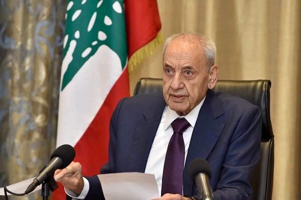 رئیس پارلمان لبنان: آمریکا مطالبات اسرائیل را تکرار کرد