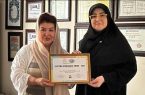 سخنگوی دولت با پوران درخشنده دیدار کرد