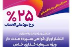 انتشار اوراق گواهی سپرده خاص از سوی بانک رفاه کارگران