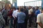 اعتراض کارگران خدمات شهری و رانندگان شهرداری شوش به معوقات دوماهه