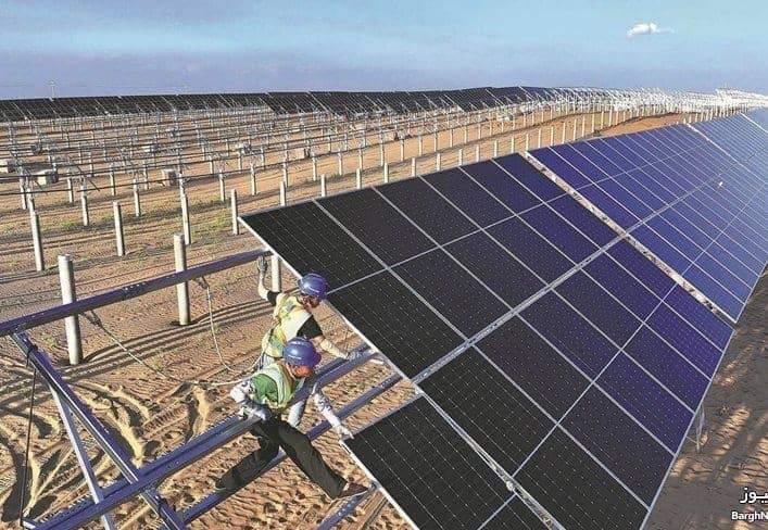 عملیات اجرایی یک نیروگاه خورشیدی ۵۰۰ مگاواتی در غرب کشور آغاز می‌شود