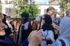 تجمع بازنشستگان فرهنگی ۱۴۰۰ مقابل سازمان برنامه و بودجه