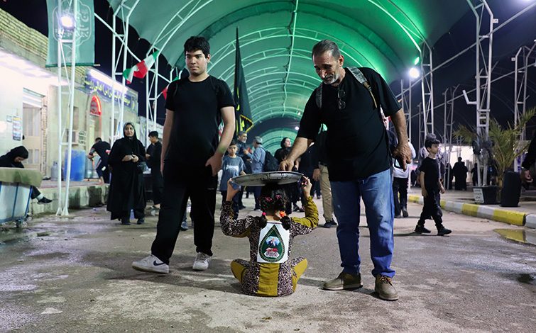 چذابه در تب تردد زائران اربعین حسینی(ع)