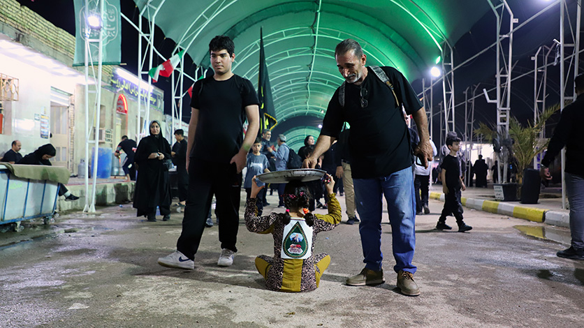 چذابه در تب تردد زائران اربعین حسینی(ع)
