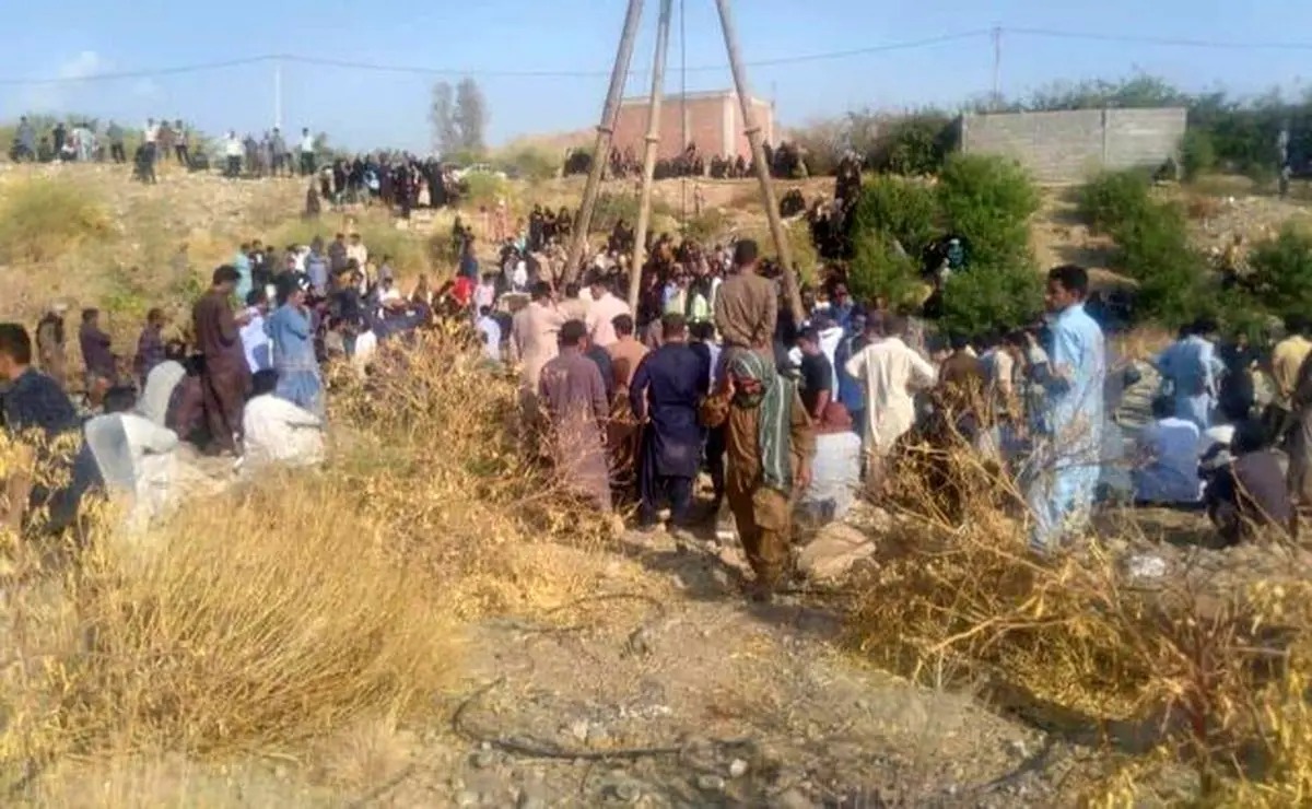 مرگ سه کارگر مقنی در عنبر آباد کرمان