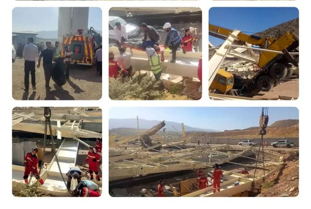 دو کارگر در شیراز بر اثر آوار شدن سوله کارخانه جان باختند/ دو کارگر دیگر مصدوم شدند