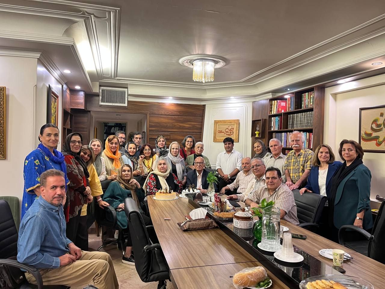 هشتادونهمین سالروز تولد دکتر ابراهیم قیصری، حافظشناس برجسته کشور برگزار شد + تصاویر