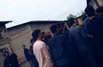 کارگران ایران پوپلین رشت تجمع کردند
