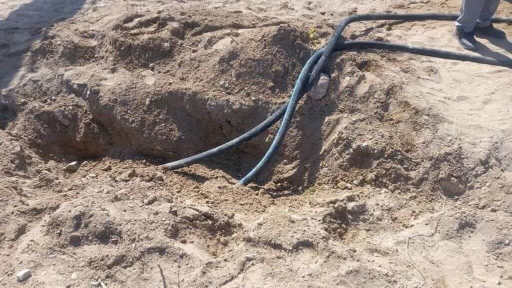 انهدام خط لوله انتقال سوخت قاچاق در میناب هرمزگان