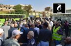 تجمع بازنشستگان فولاد مقابل مجلس در اعتراض به انتقال صندوق فولاد