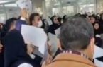 پرستاران بیمارستان قائم مشهد تجمع کردند