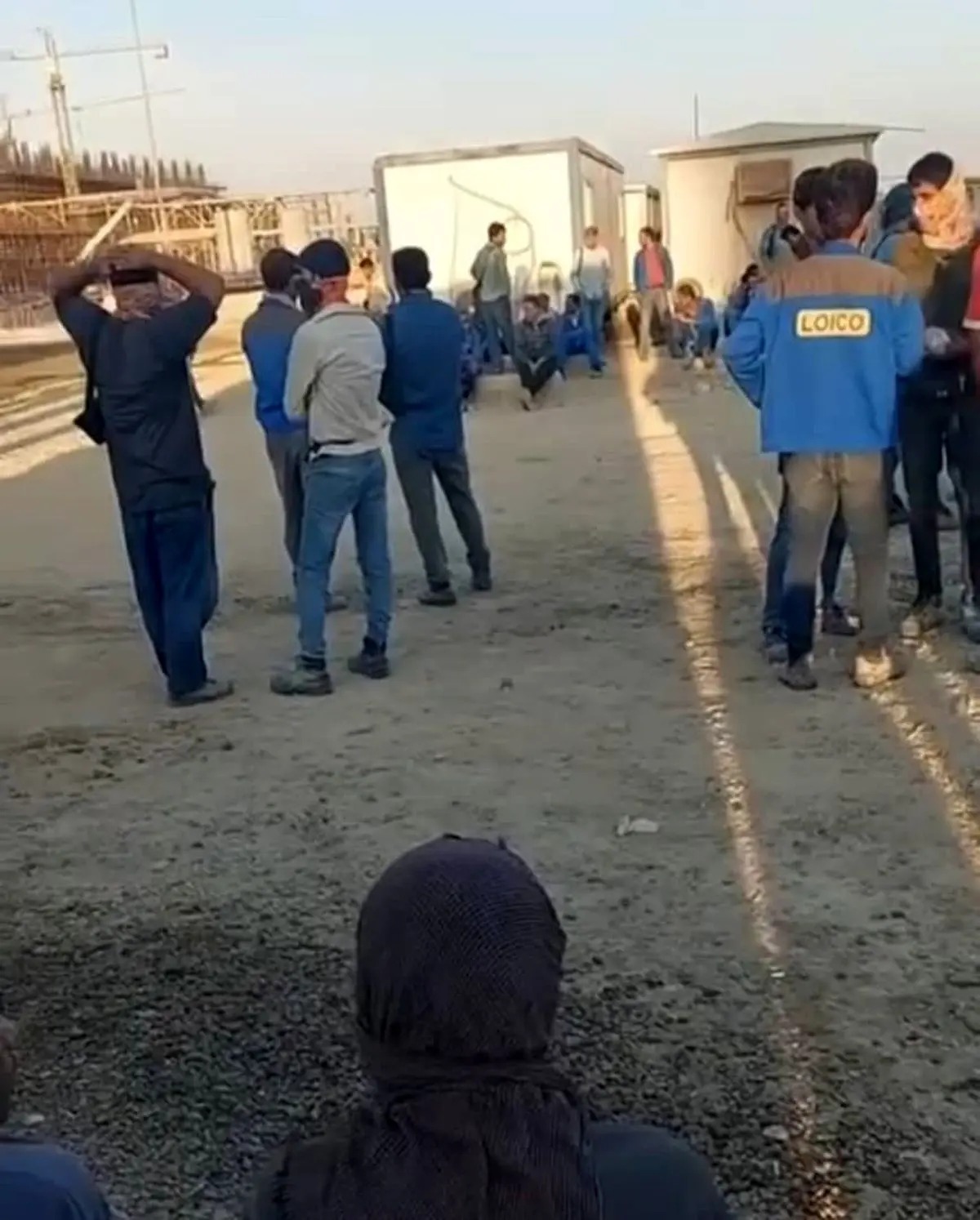 کارگران پیمانکاری پروژه پتروشیمی چابهار تجمع کردند