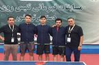 افتخارآفرینی پتروشیمی بوعلی سینا در مسابقات تنیس روی میز هلدینگ خلیج فارس