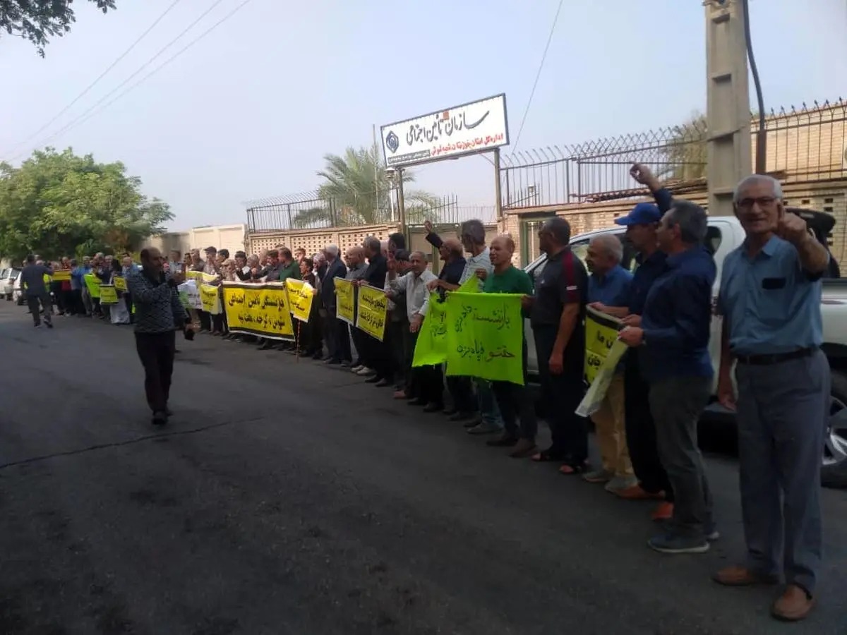 تجمع بازنشستگان کارگری در شهرهای مختلف