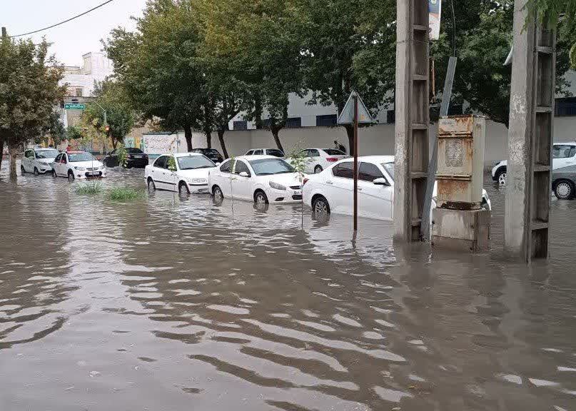 ۴۰ مورد آبگرفتگی در معابر گناباد به وقوع پیوست