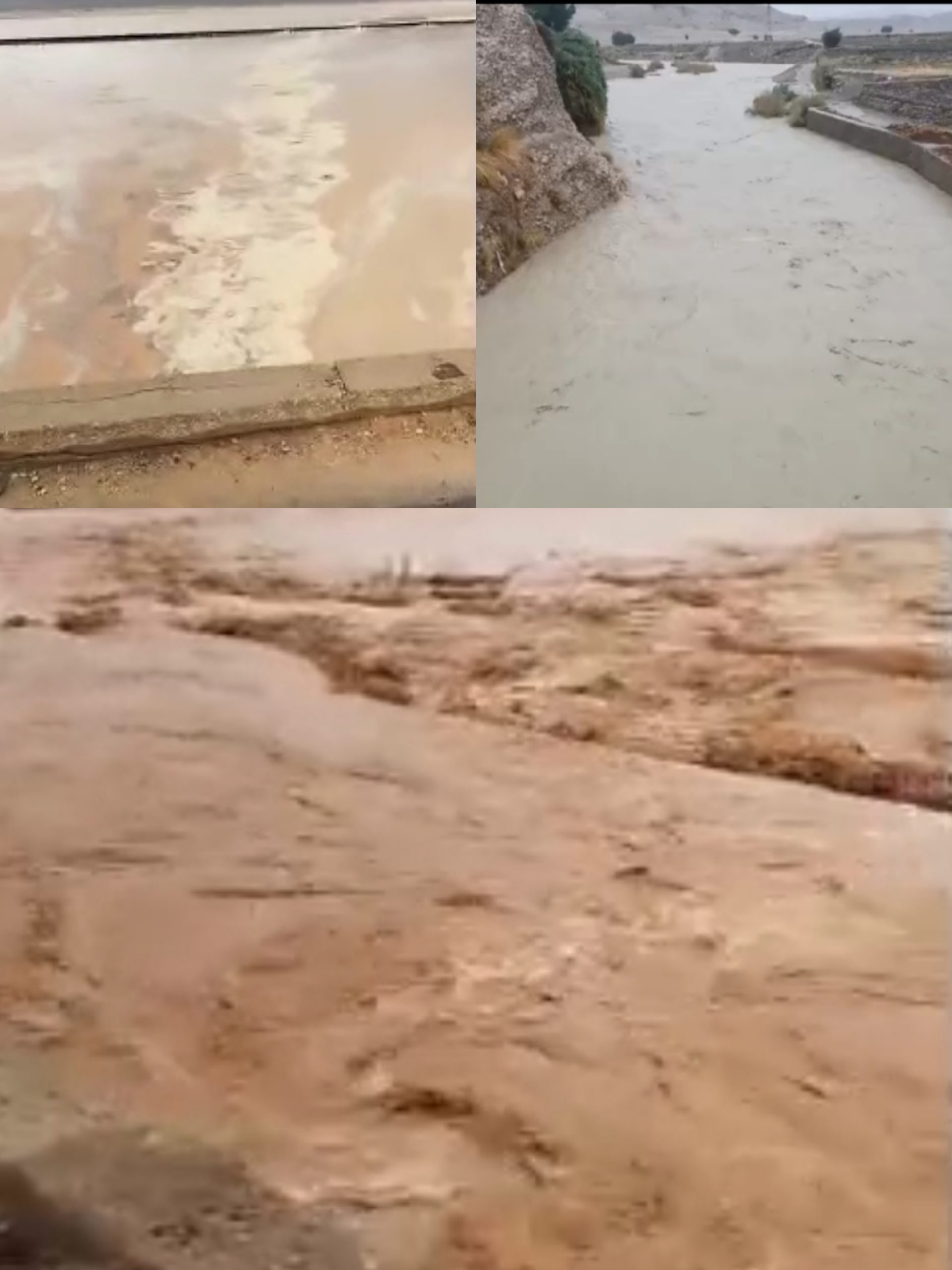 تداوم بارشها در خوزستان؛ سیلاب در مناطق مختلف و سفیدپوشی دزپارت