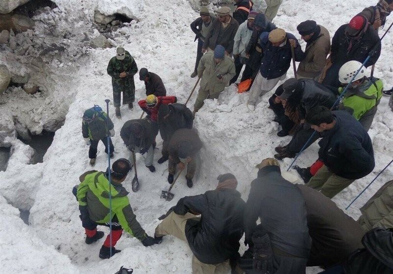ریزش بهمن در پاکستان ۹ فوتی و یک مصدوم برجای گذاشت