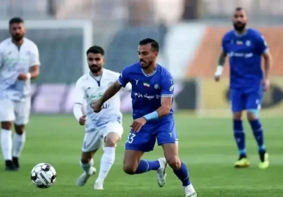 عبور سخت استقلال از همنام خوزستانی عبور سخت استقلال از همنام خوزستانی