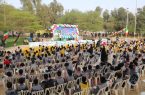 جشن بزرگ «غنچه‌های انقلاب» با حضور ۴۰۰۰ دانش‌آموز ابتدایی در اهواز برگزار شد