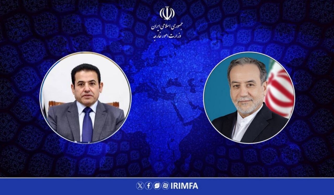عراقچی با مشاور امنیت ملی نخست وزیر عراق گفت وگو کرد