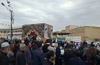 پیکر دو شهید حمله‌ی متجاوزانه آمریکایی صهیونی در آبادان تشییع شد