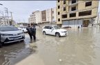 آبگرفتگی گسترده در بندر امام/تاکید استاندار خوزستان بر بسیج تمام دستگاه‌ها