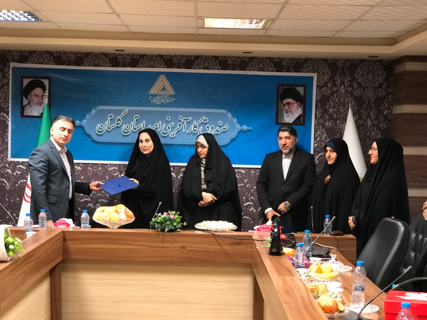 تودیع و معارفه مدیر صندوق کارآفرینی امید استان گلستان