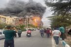 ۸ کشته و ۴١ مصدوم در حریق پاساژ تجاری اندیشه شهریار