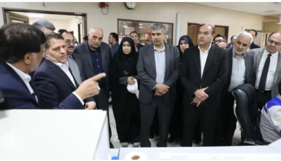بازدید اعضای فراکسیون نظارت بر صنعت نفت، گاز و پتروشیمی مجلس از مجتمع پتروشیمی مارون